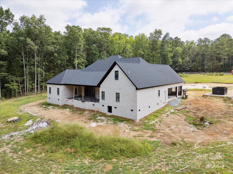 Exterior details and patio area of a home in , Waxhaw (Image 16).