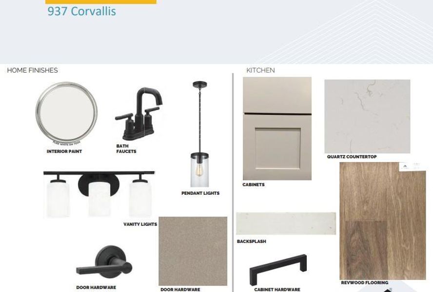 Sample of building materials used in homes in Cedar Brook, Leander (Image 18). Sample of building materials used in homes in Cedar Brook, Leander (Image 18).