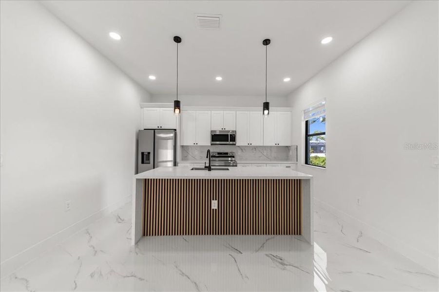 Furnished interior view inside a new home in , Cape Coral (Image 9).