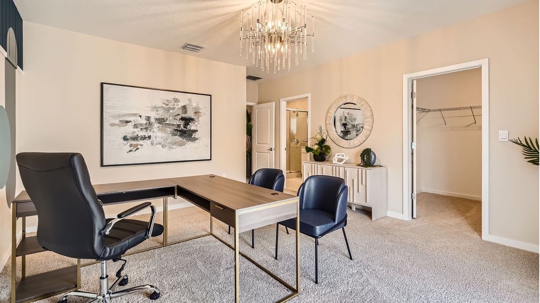 Representative furnished interior of a home built from the Denali by D.R. Horton in Parker Pointe, Homestead (Image 17). Representative furnished interior of a home built from the Denali by D.R. Horton in Parker Pointe, Homestead (Image 17).