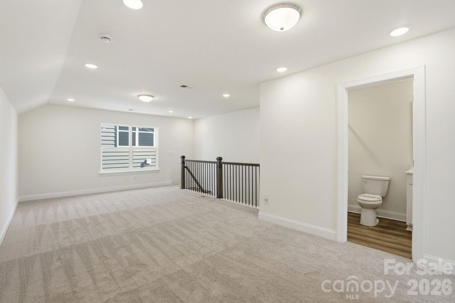 Spacious, unfurnished interior of a new home in Villas at Prestwick, Mooresville (Image 37).