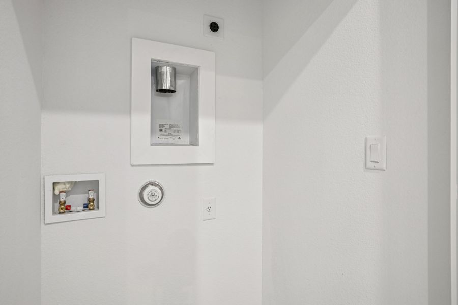 Close-up of interior finishes inside a home in Koenig Townhomes, Austin (Image 17).