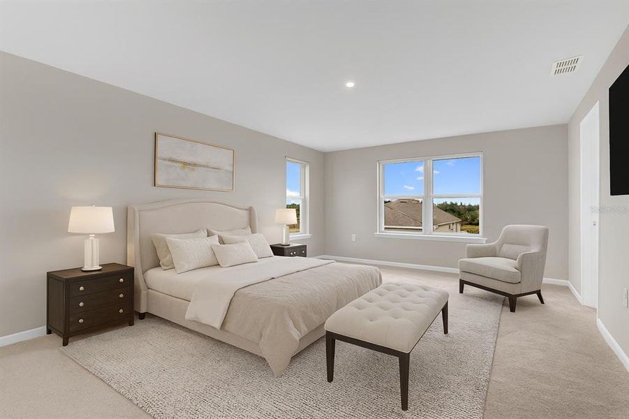 Furnished interior view inside a new home in , St. Cloud (Image 28). Furnished interior view inside a new home in , St. Cloud (Image 28).