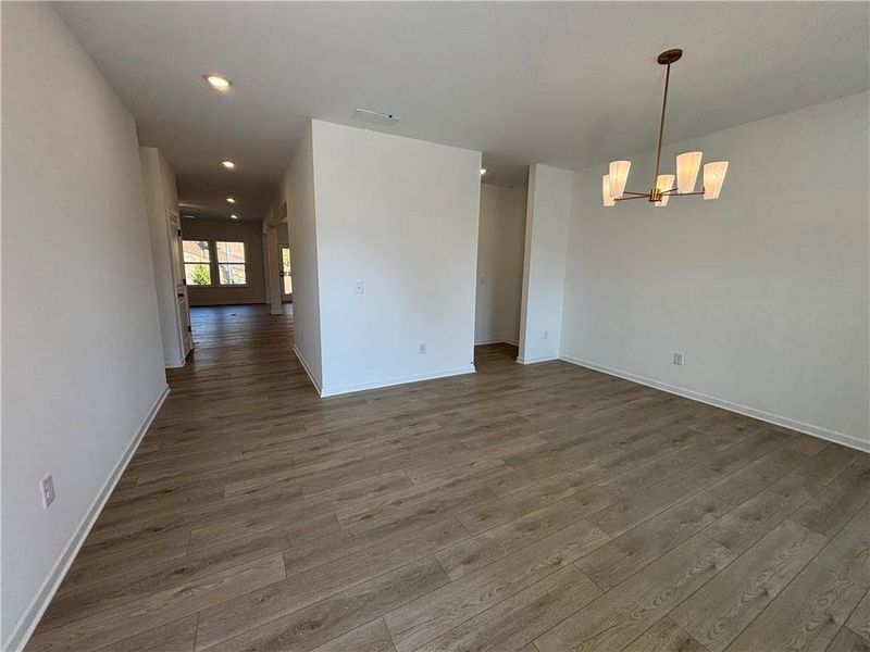 Spacious, unfurnished interior of a new home in Arbors at Richland Creek, Buford (Image 14).