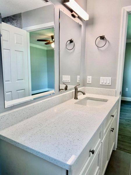 Furnished interior view inside a new home in , Okeechobee (Image 10).