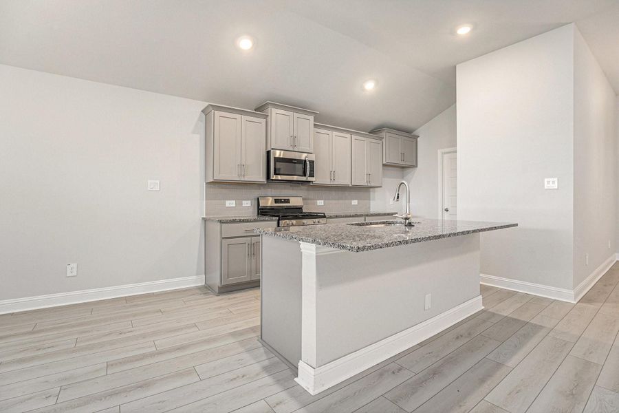 Furnished interior view inside a new home in Lago Mar, Texas City (Image 3). Furnished interior view inside a new home in Lago Mar, Texas City (Image 3).
