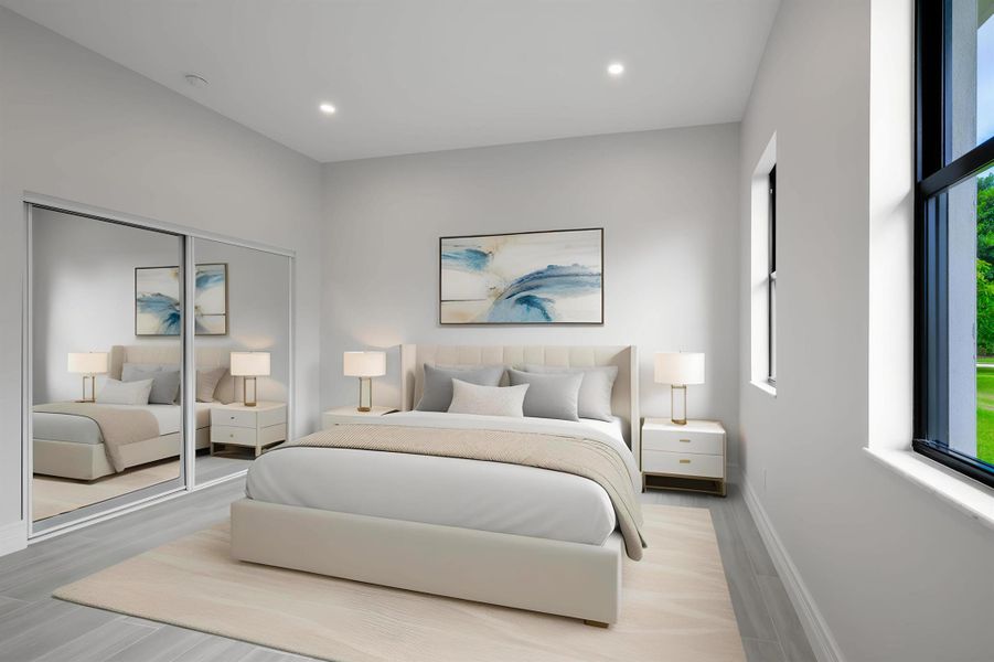 Furnished interior view inside a new home in , Stuart (Image 16).