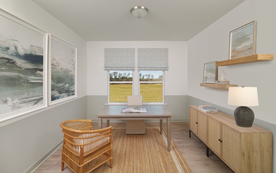Representative furnished interior of a home built from the Truman by Ashton Woods in Trieste at Bella Vita, Myrtle Beach (Image 9).