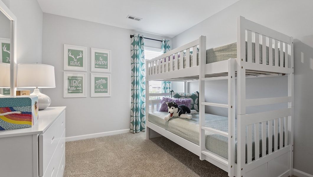 Furnished interior view inside a new home in Providence Walk, Hendersonville (Image 18).