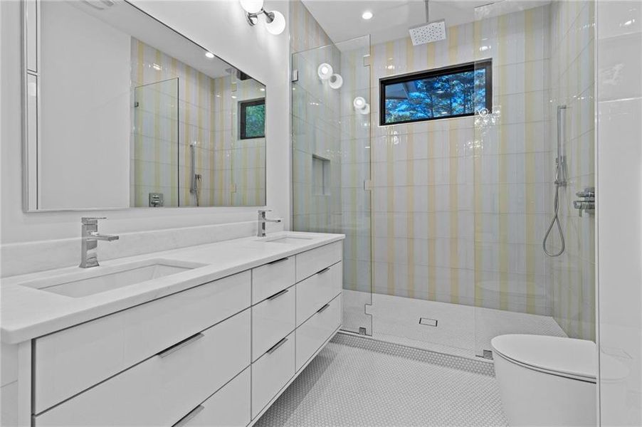 Furnished interior view inside a new home in , Sugar Hill (Image 43). Furnished interior view inside a new home in , Sugar Hill (Image 43).