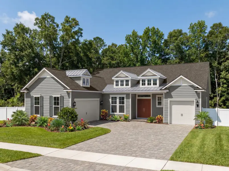 Representative exterior photo of a completed home built from the Girard by Pulte Homes in Oakmere, Jacksonville, FL (Image 3).