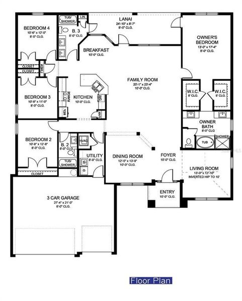 2D floor plan layout of this home in , Homosassa, FL (Image 5).
