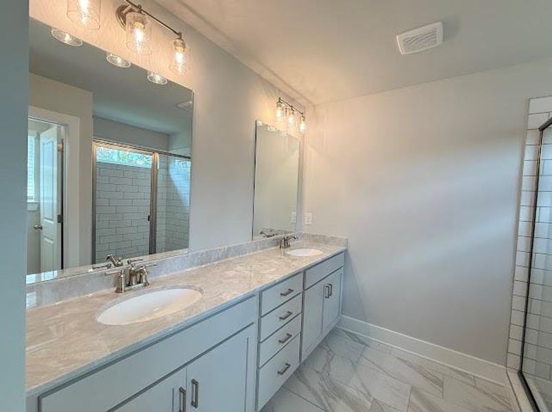 Furnished interior view inside a new home in , Dawsonville (Image 5).