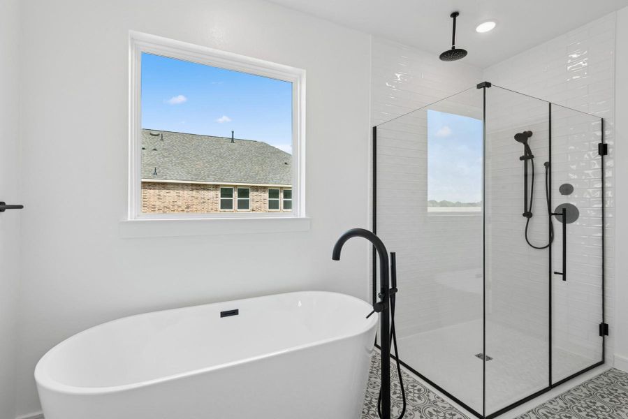 Tranquil primary bath Tranquil primary bath