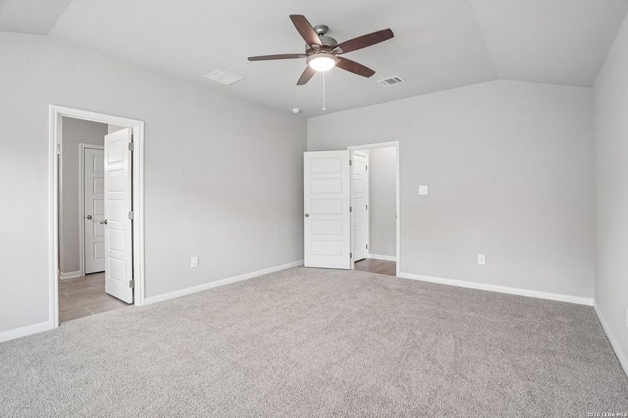 Spacious, unfurnished interior of a new home in Legendary Trails - Premier Series, Cibolo (Image 17).