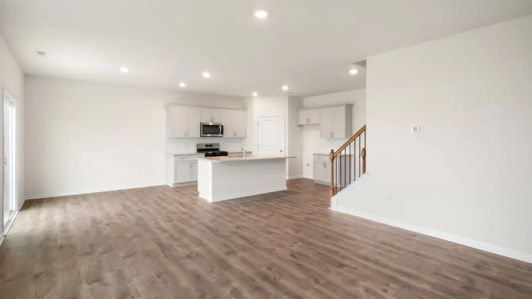 Spacious, unfurnished interior of a new home in The Reserve at Prestleigh, Wake Forest (Image 22).