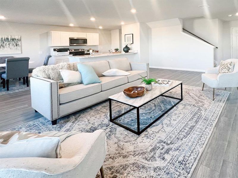 Furnished interior view inside a new home in Victory Estates, Mabank (Image 5).