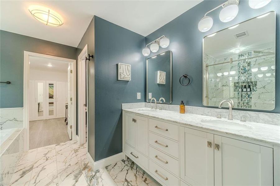 Furnished interior view inside a new home in , Snellville (Image 35).