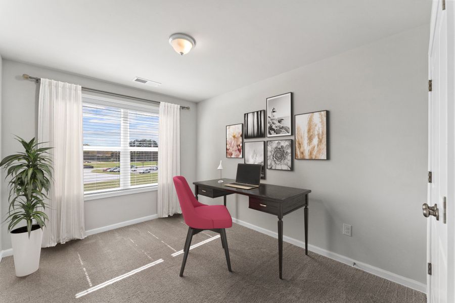 Representative furnished interior of a home built from the Foxglove - Genesis Value Collection by Mungo Homes in Westview, Charlotte (Image 6).