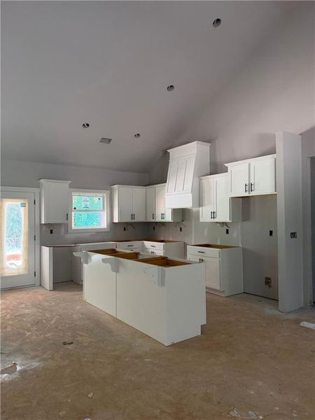 In-progress construction of a new home in , Monroe, GA (Image 4).