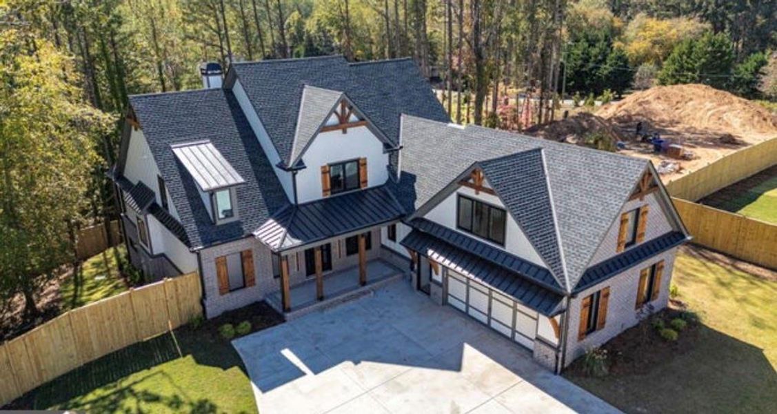 Exterior details and patio area of a home in , Cumming (Image 36).
