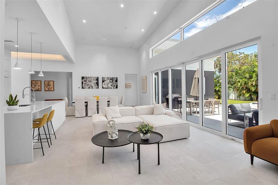 Furnished interior view inside a new home in , Sarasota (Image 7).