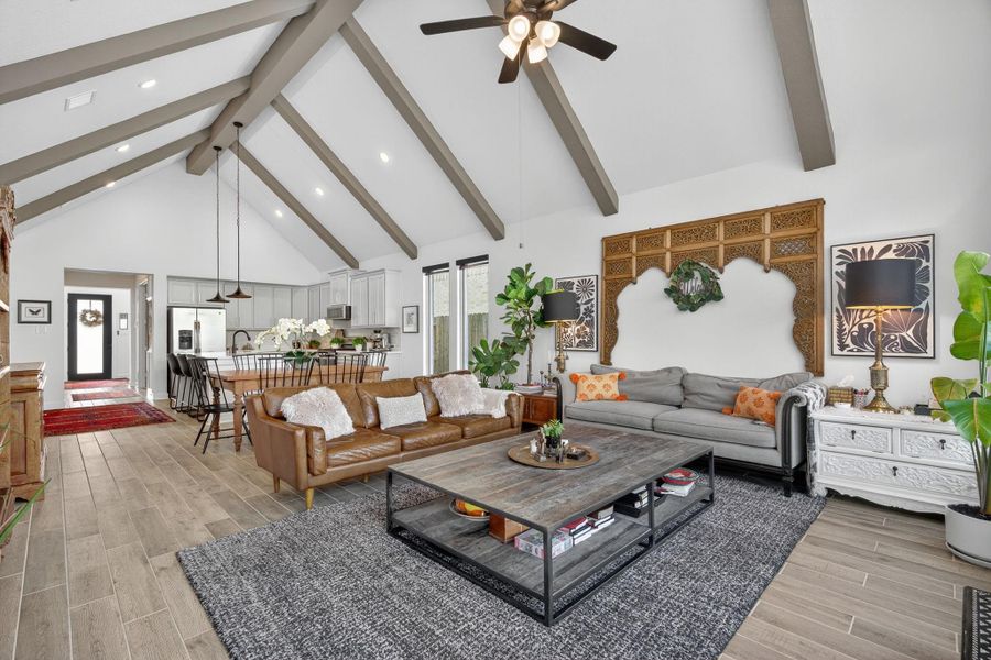 This Living Room, Dining Area, and Kitchen open floor plan is a Show Stopper! 31418 Golden Cliffs Ln., Fulshear, TX 77441 This Living Room, Dining Area, and Kitchen open floor plan is a Show Stopper! 31418 Golden Cliffs Ln., Fulshear, TX 77441
