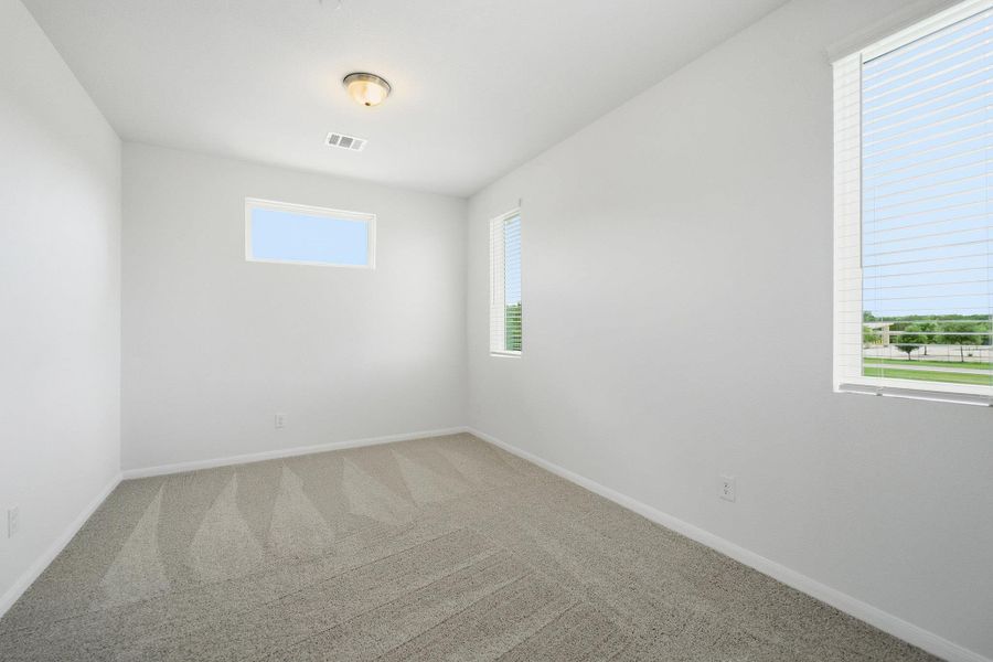 Spacious, unfurnished interior of a new home in Municipal Drive Townhomes, Leander (Image 19). Spacious, unfurnished interior of a new home in Municipal Drive Townhomes, Leander (Image 19).