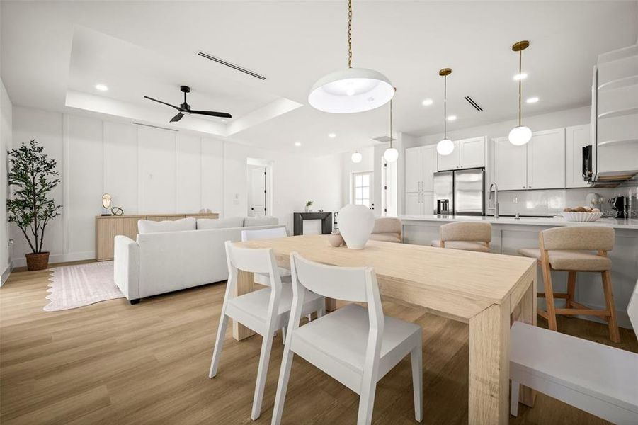 Furnished interior view inside a new home in , Lehigh Acres (Image 11).