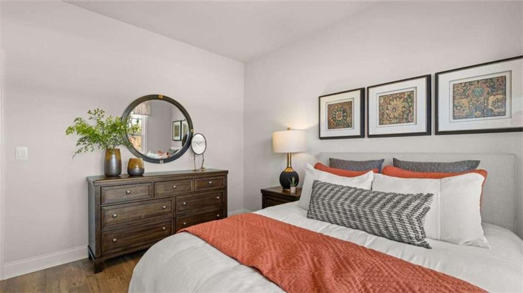 Furnished interior view inside a new home in Oak Ridge Meadows, Locust Grove (Image 13).