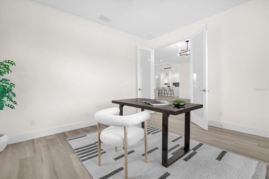 Furnished interior view inside a new home in , Rotonda West (Image 24).