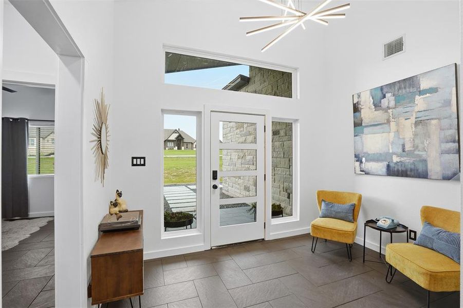 Furnished interior view inside a new home in , Granbury (Image 14).