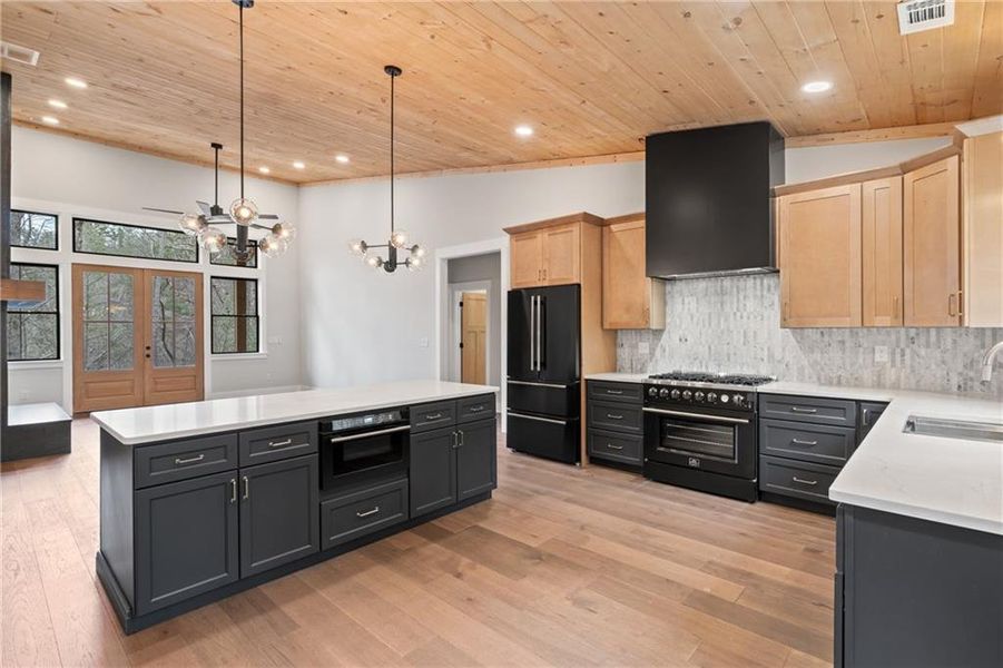 Furnished interior view inside a new home in , Ellijay (Image 8).