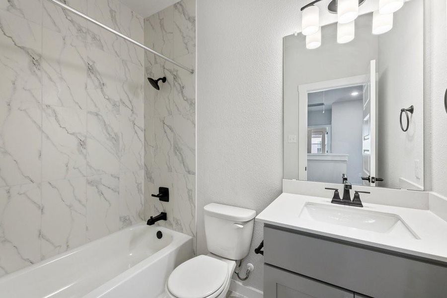 Furnished interior view inside a new home in Park Central, Georgetown (Image 12).