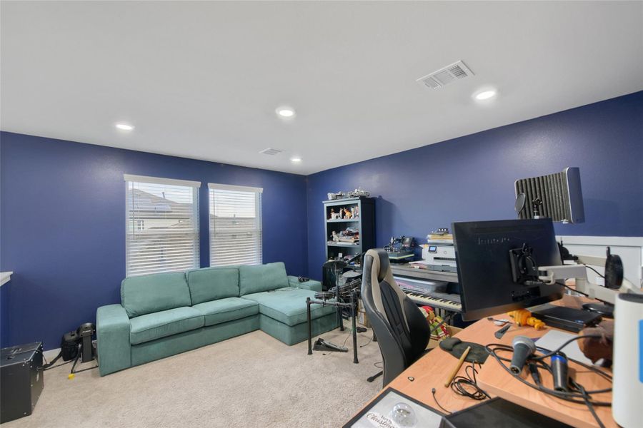 Furnished interior view inside a new home in Paloma at Sanford Farms, Waller (Image 27).
