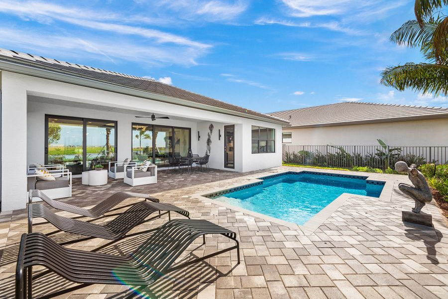 Representative exterior details of a home built from the Palazzo by GL Homes in Valencia Parc at Riverland, Port St. Lucie (Image 24).