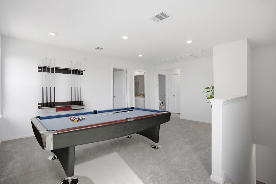 Representative furnished interior of a home built from the Nolan by Taylor Morrison in Trillium, Richmond (Image 9). Representative furnished interior of a home built from the Nolan by Taylor Morrison in Trillium, Richmond (Image 9).