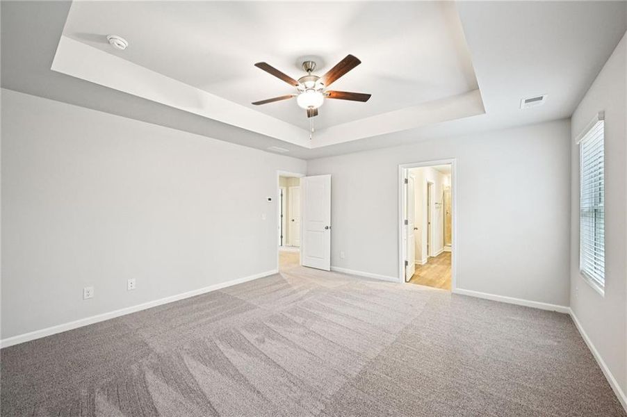 Spacious, unfurnished interior of a new home in The Hills at Cedar Creek, Winder (Image 44). Spacious, unfurnished interior of a new home in The Hills at Cedar Creek, Winder (Image 44).