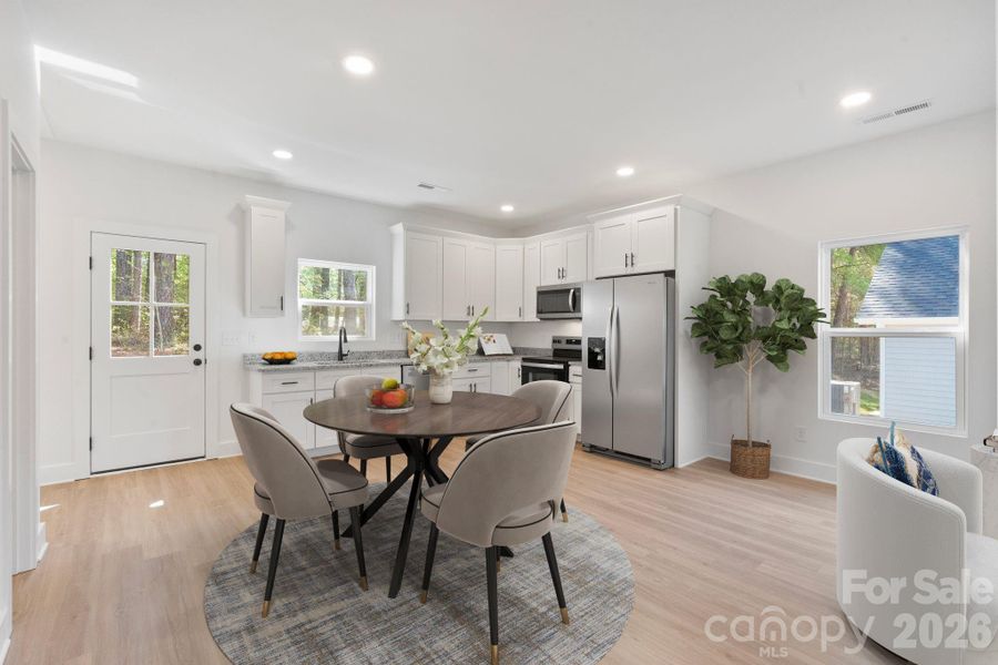 Furnished interior view inside a new home in , Shelby (Image 13).