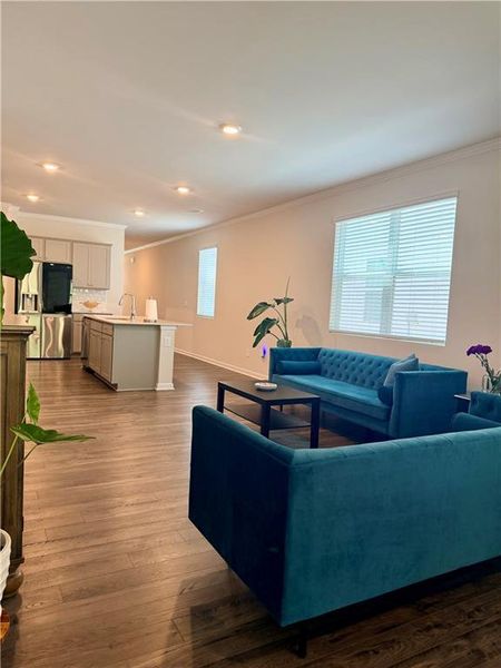 Furnished interior view inside a new home in , Acworth (Image 13).
