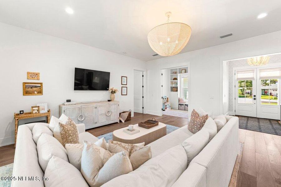 Furnished interior view inside a new home in , Neptune Beach (Image 10).