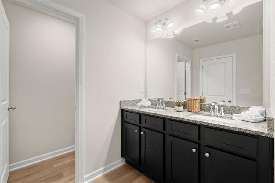 Furnished interior view inside a new home in , Dacula (Image 37).