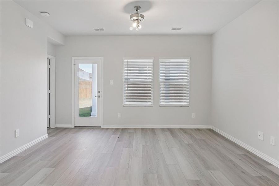 Spacious, unfurnished interior of a new home in Trails of Lavon - Spring Series, Lavon (Image 23).