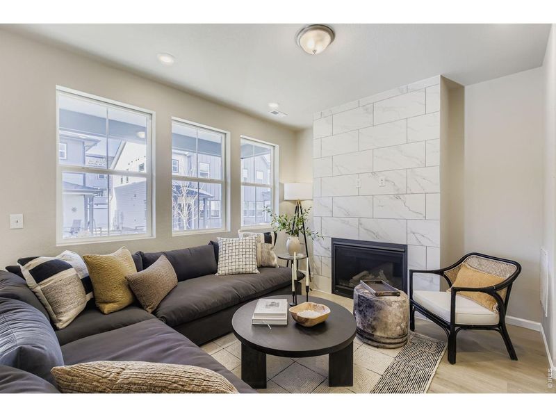 Furnished interior view inside a new home in Waterfield, Fort Collins (Image 20).