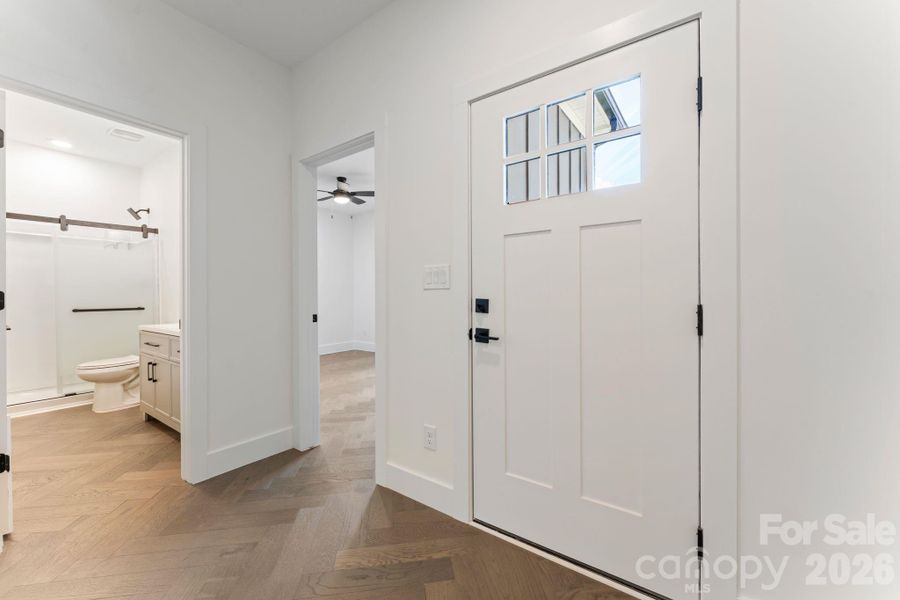 Spacious, unfurnished interior of a new home in , Huntersville (Image 29).