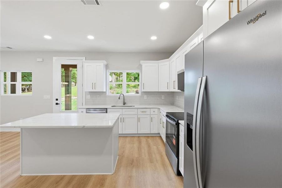 Furnished interior view inside a new home in , Cumming (Image 11).