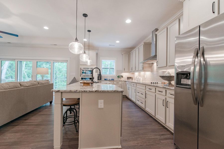 Representative furnished interior of a home built from the McKinley by Bill Clark Homes in The Sanctuary at Sunset Beach, Sunset Beach (Image 11). Representative furnished interior of a home built from the McKinley by Bill Clark Homes in The Sanctuary at Sunset Beach, Sunset Beach (Image 11).