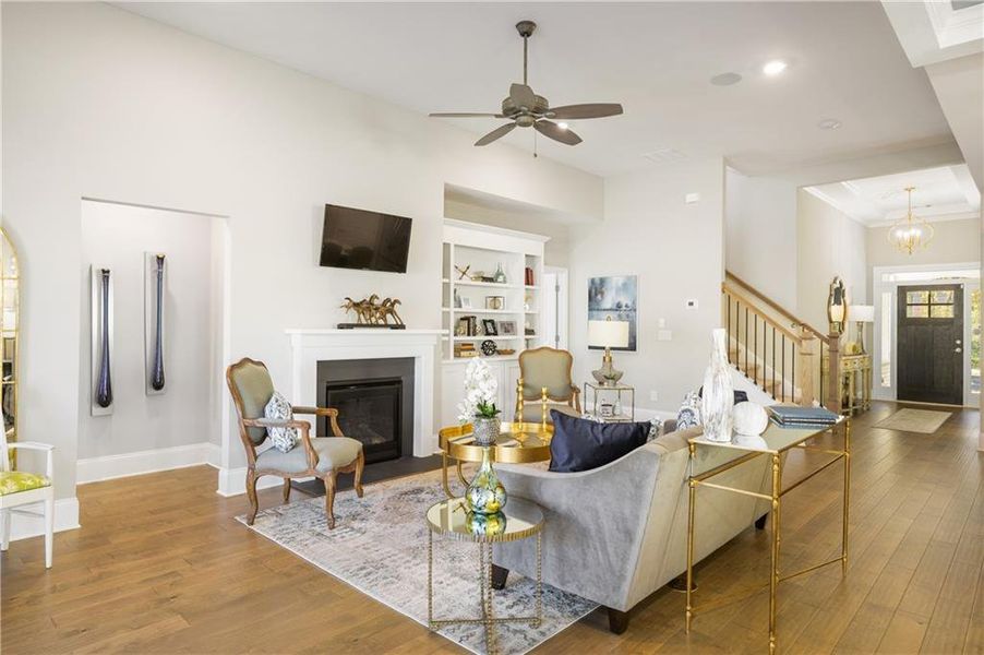 Furnished interior view inside a new home in , Gainesville (Image 13).