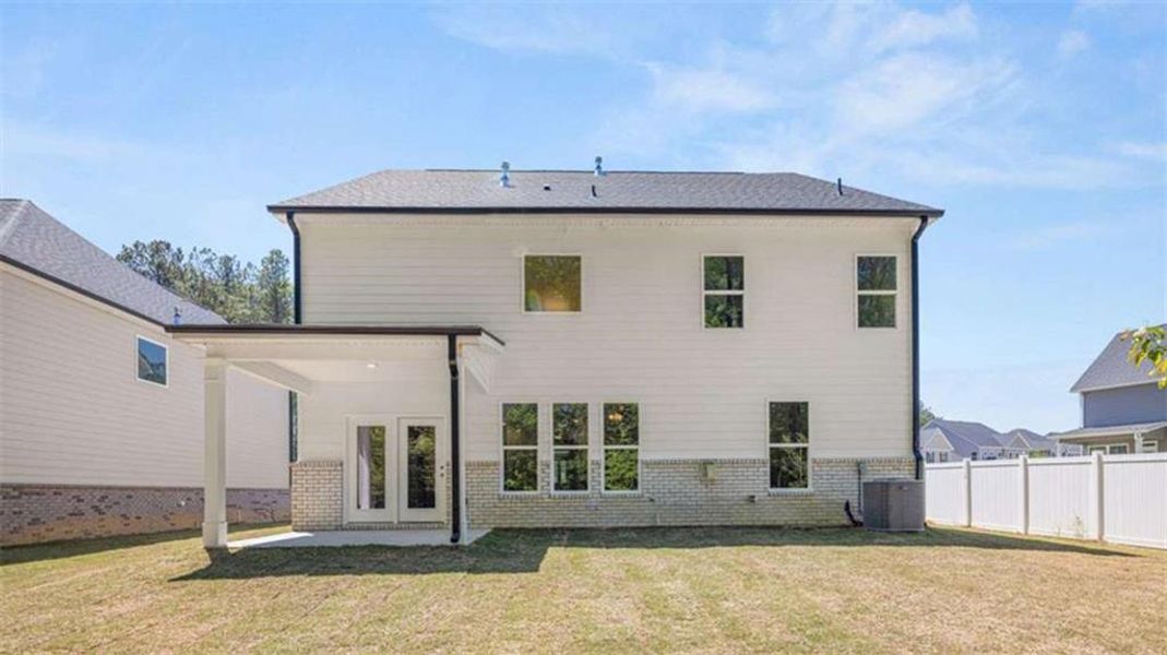 Exterior details and patio area of a home in Wildwood, Covington (Image 4).