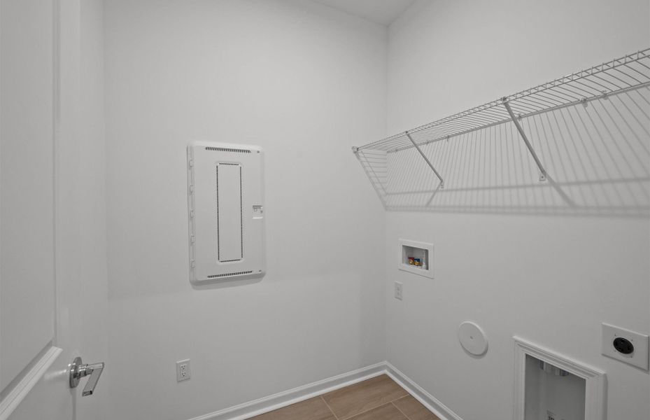 Spacious, unfurnished interior of a new home in Parkside Crossing, Charlotte (Image 21). Spacious, unfurnished interior of a new home in Parkside Crossing, Charlotte (Image 21).